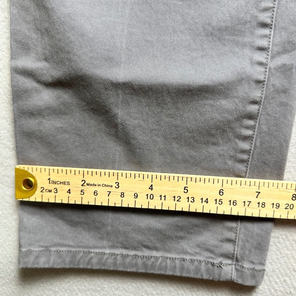 Bonobos Chinos Mens 32/30 Grey Slim Fit Straight Leg Cotton Twill Pants - Picture 8 of 9